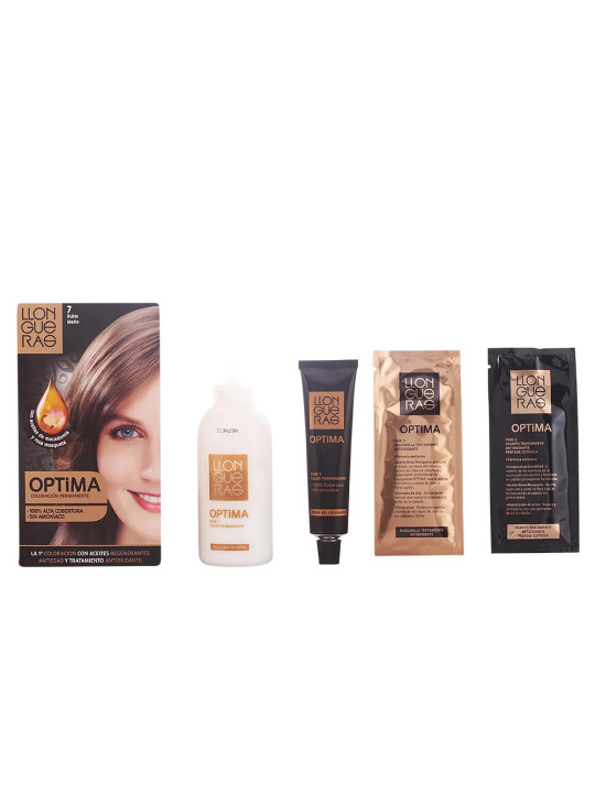 Llongueras Optima Coloration Permanente Sans Ammoniaque 7 Blond Moyen