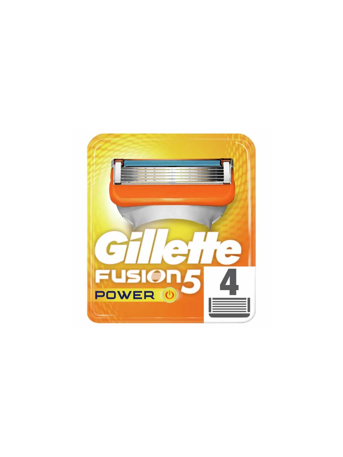 Gillette Fusion Power Recharge 4 Unités