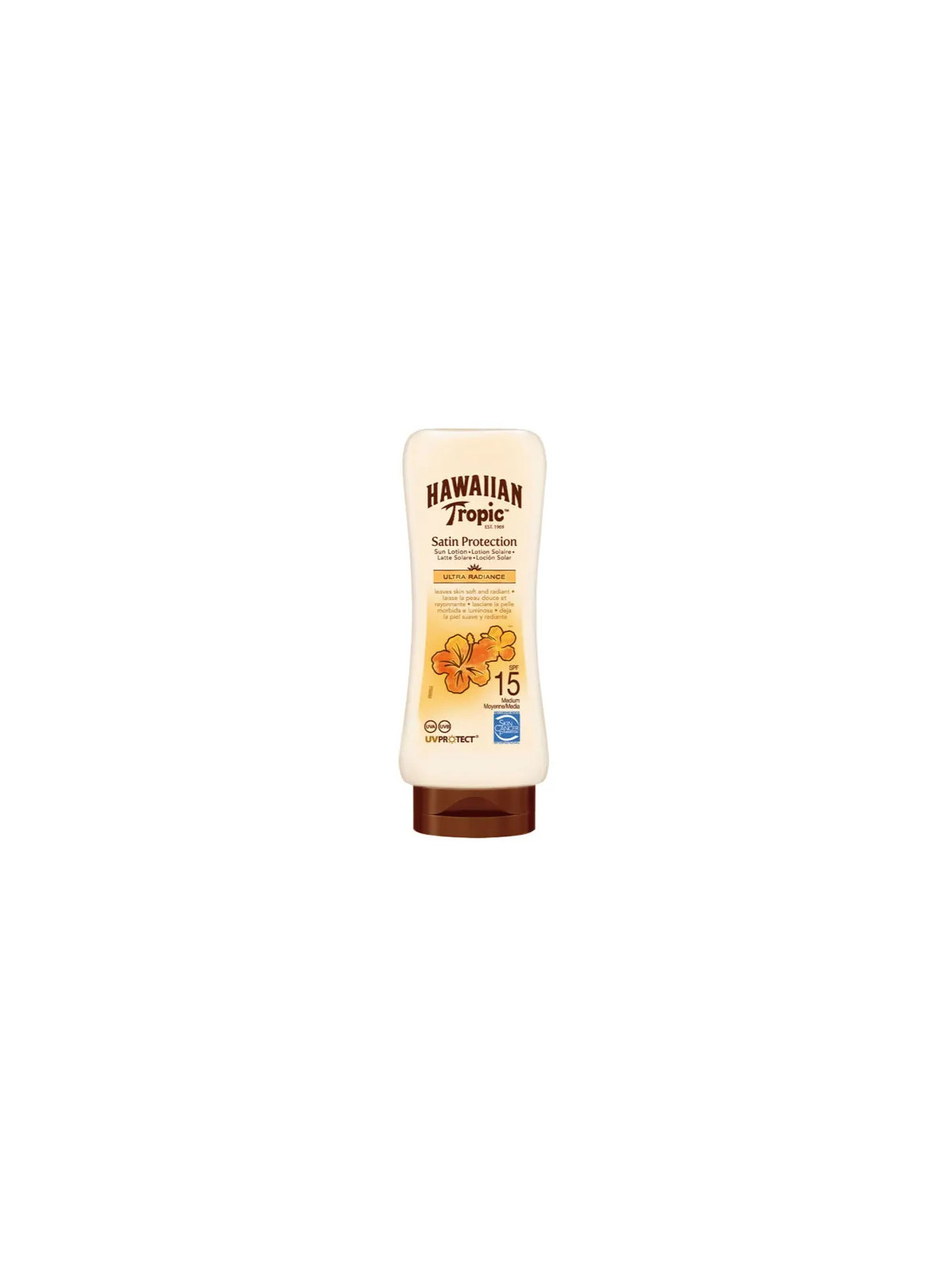 Hawaiian Tropic Satin Protection Ultra Radiance Lotion Solaire SPF15 180ml