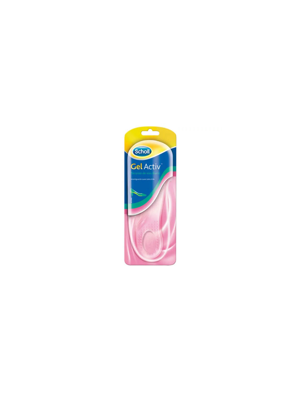 Scholl GelActive Semelles Talons Usage Quotidien Taille 35-40.5