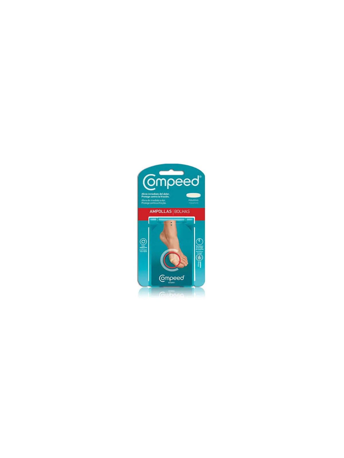 Compeed Pansement Ampoules Petit Format 6 Unités