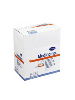 Hartmann Medicomp Compresses en Non-Tissé 10x10cm 2x25 Unités