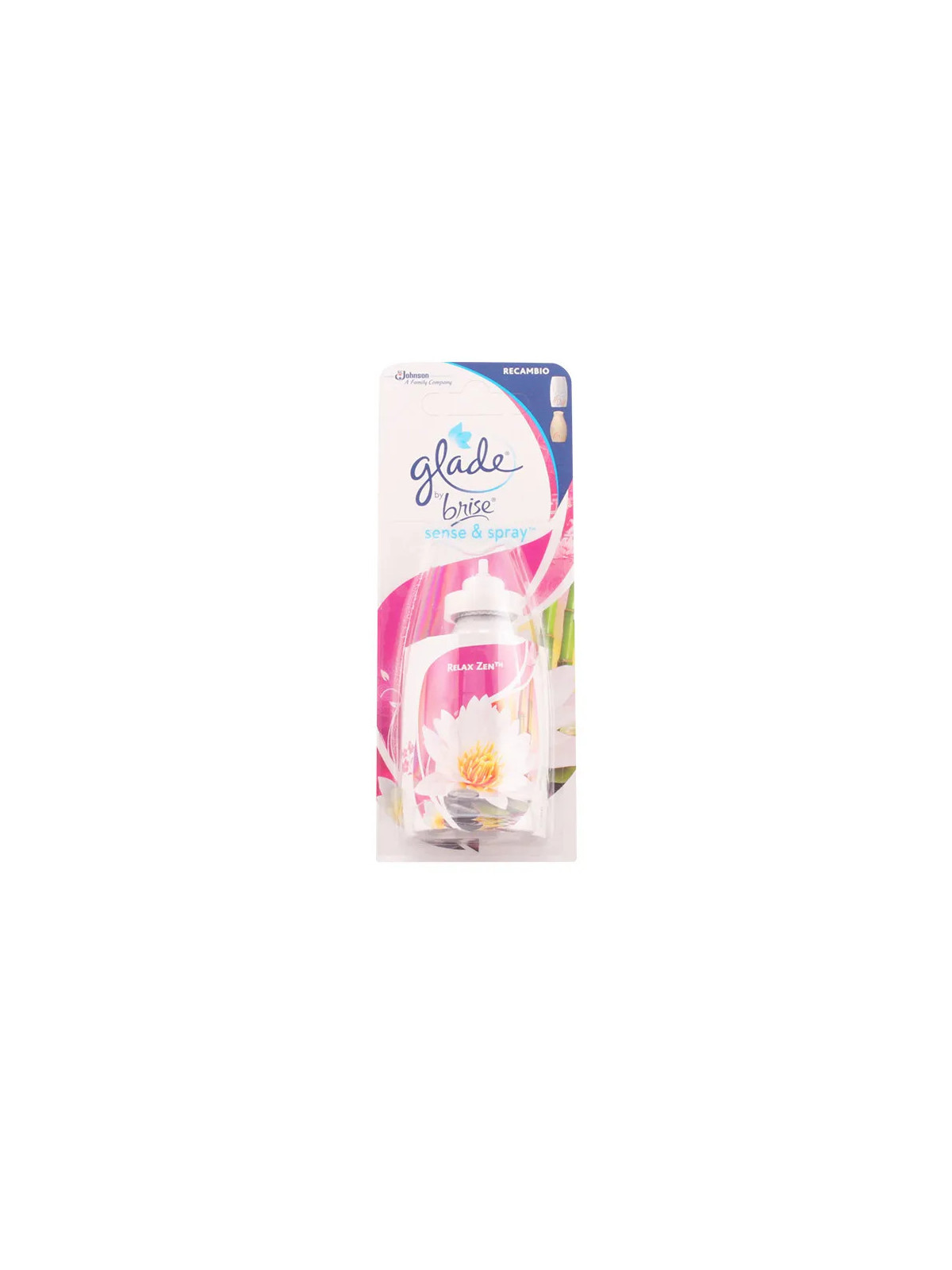 Glade Sense & Spray Désodorisant Recharge Relax Zen