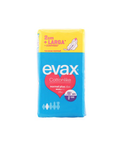Evax Cottonlike Normal Plus Avec Ailettes Serviettes Hygiéniques 28 Unités