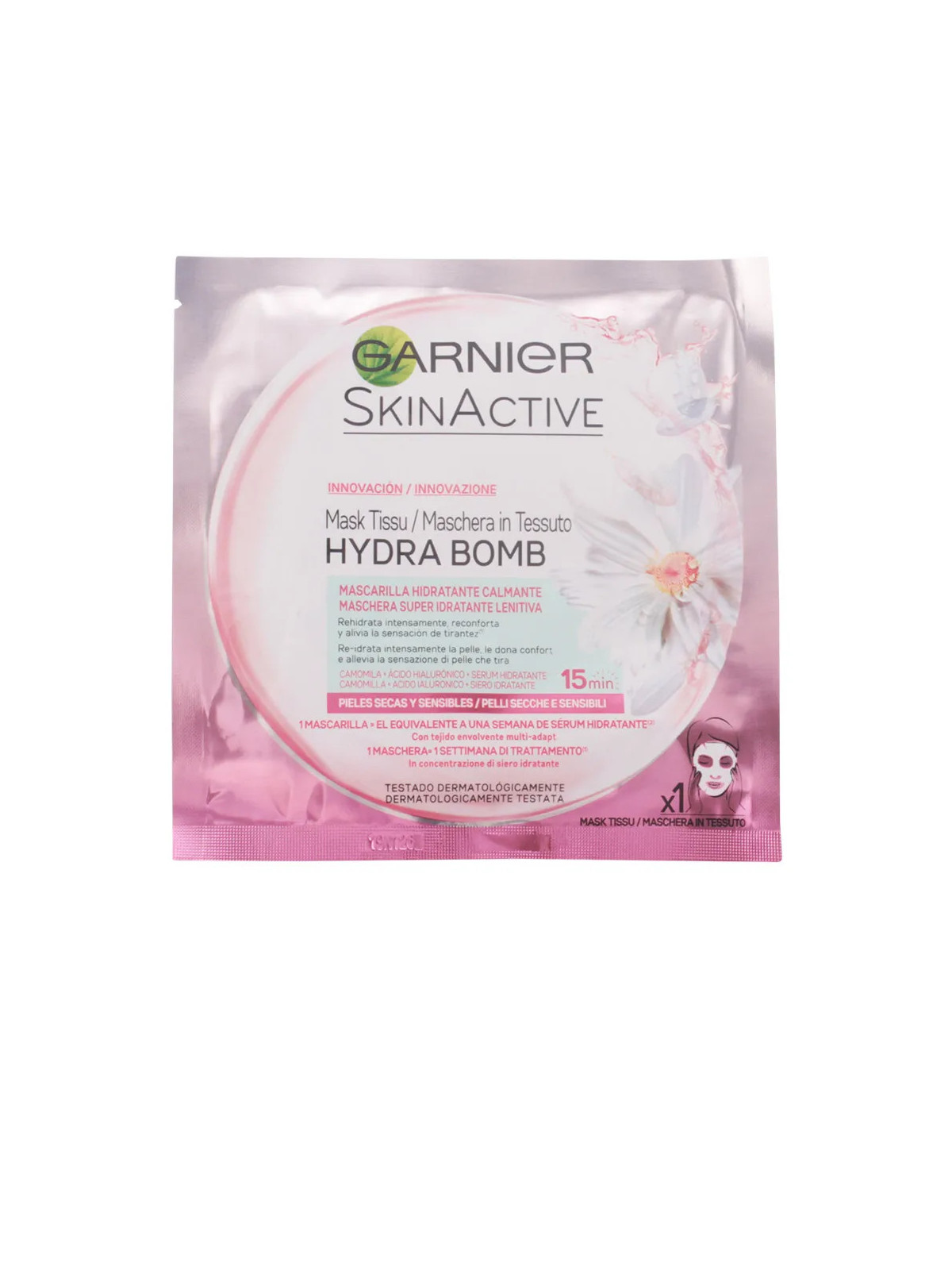 Garnier SkinActive Hydra Bomb Masque Tissu Hydratant Apaisant