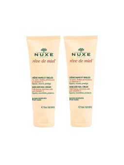 Nuxe Rêve De Miel Crème Mains Et Ongles 2x50ml