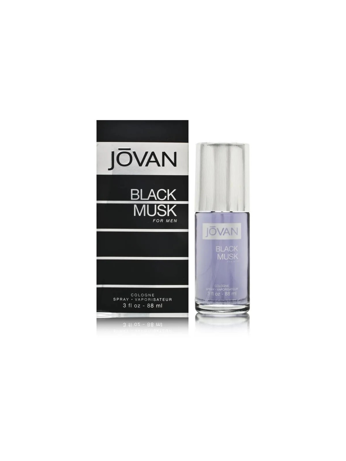 Jovan Black Musk Homme Eau de Cologne Vaporisateur 88ml