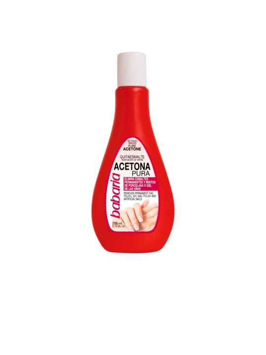 Babaria Pur Acétone Glaçures et Gels Permanents 200ml