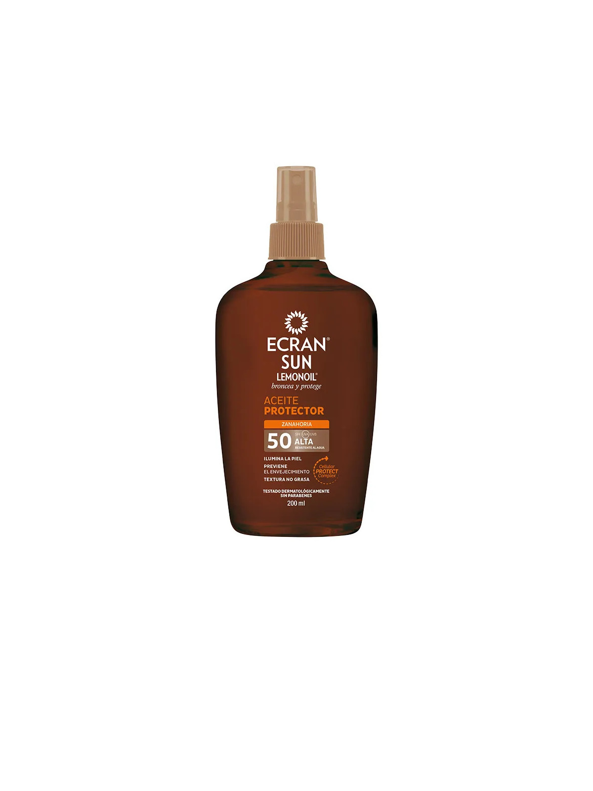 Ecran Sun Lemonoil Huile Solaire SPF50 200ml