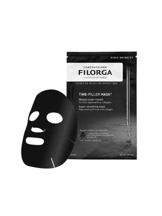 Filorga Time-Filler Mask Masque Noir Super Lissant au Collagène