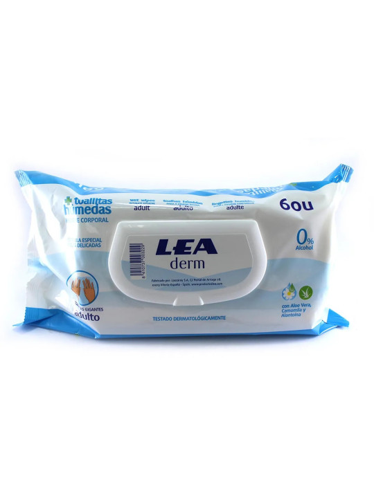 Lea Derm Lingettes Pack 60 Unités