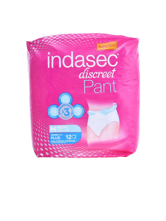 Indasec Pant Plus Taille Moyenne 12 Unités