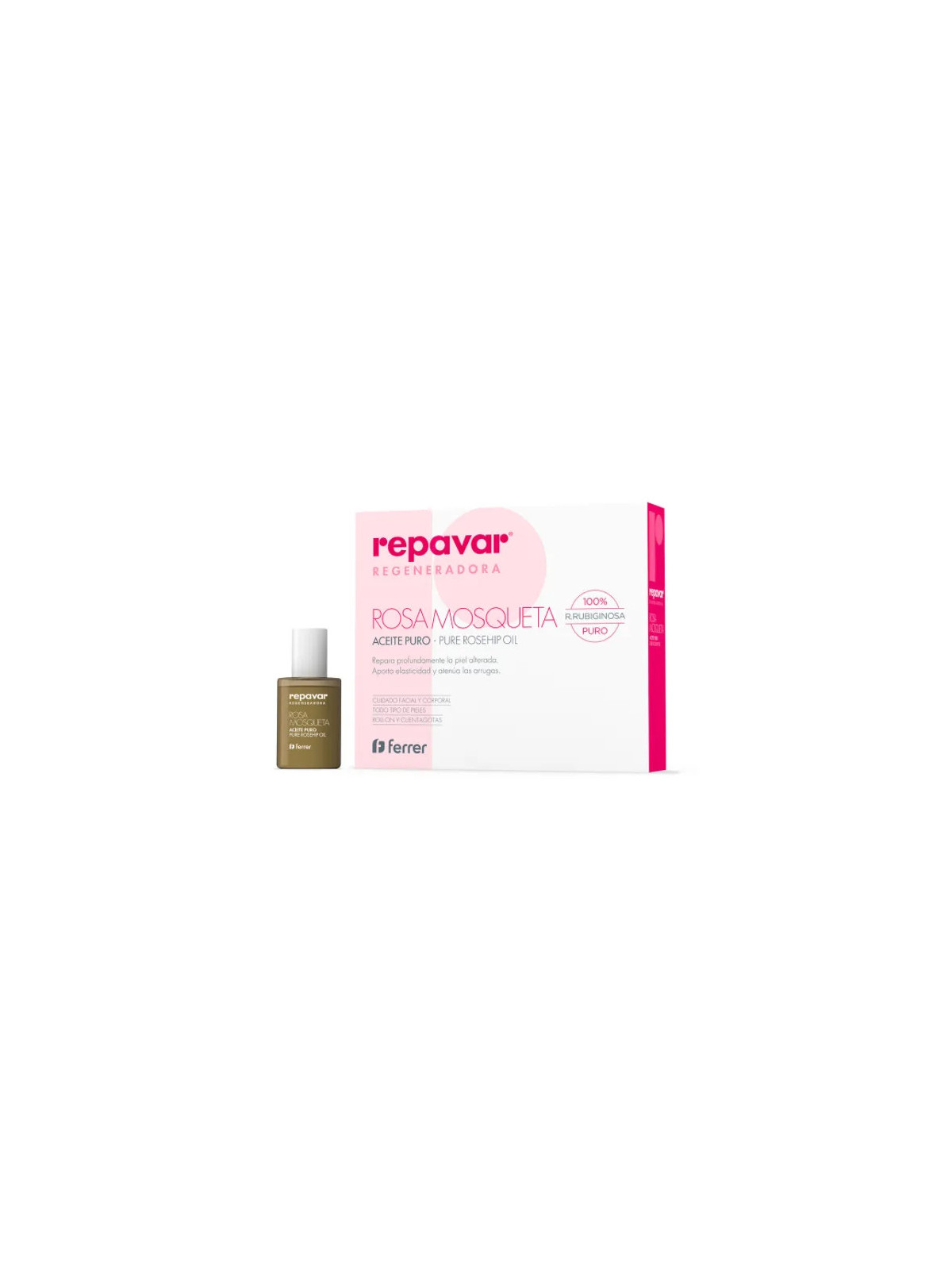 Repavar Regenerate Huile Pure de Rose Musquée 15ml