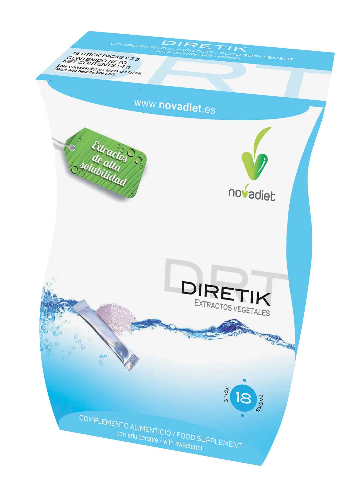 Novadiet Diretik 3g x 18 Sticks