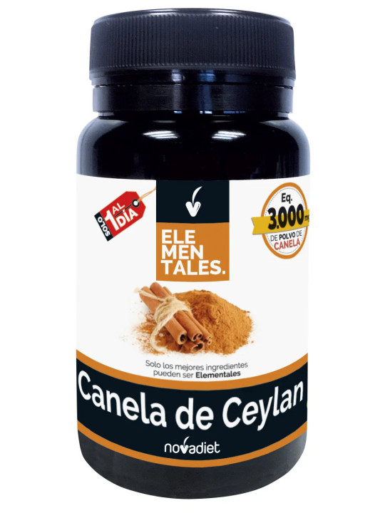 Novadiet Cannelle de Ceylan 30 Capsules Végétales