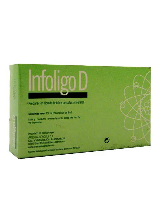 Artesania Infoligo D 20 Ampoules x 5ml