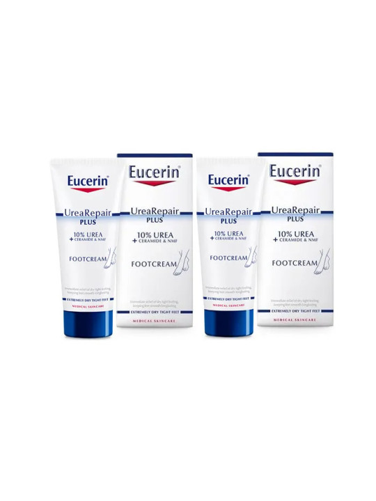 Eucerin UreaRepair Plus Crème Pieds 2x100ml