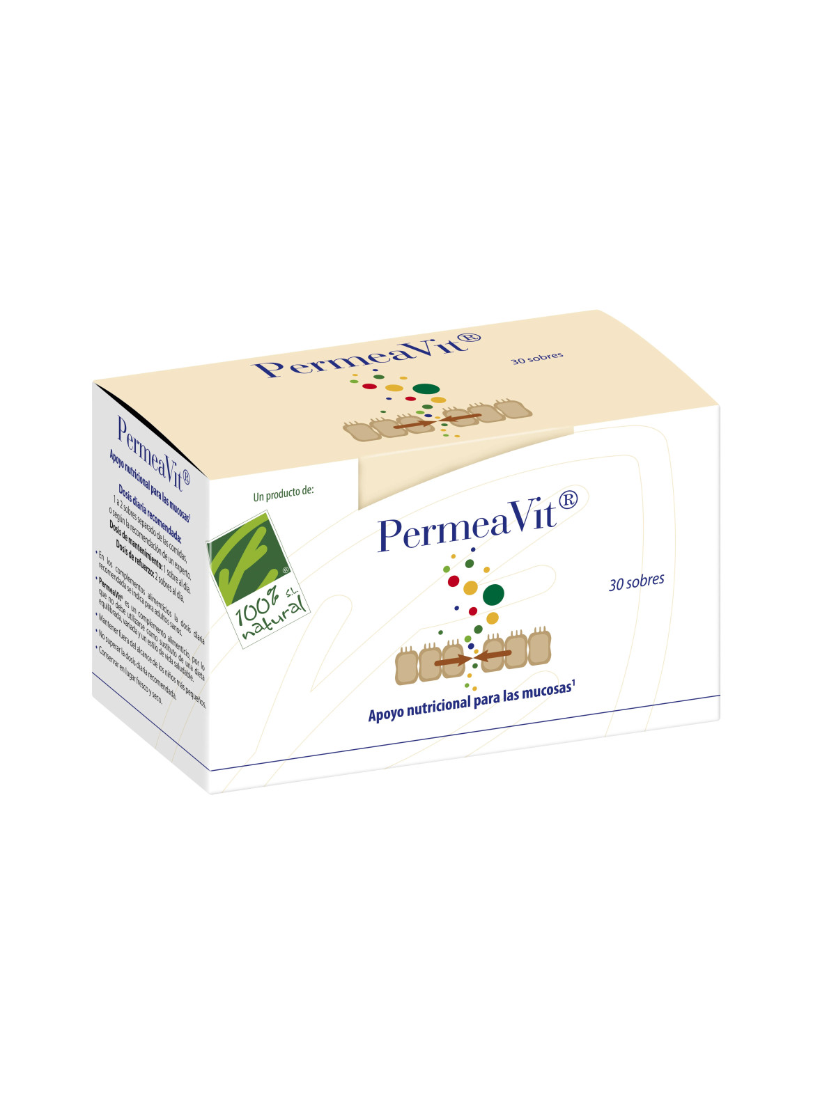 100% Natura PermeaVit 30 Sachets