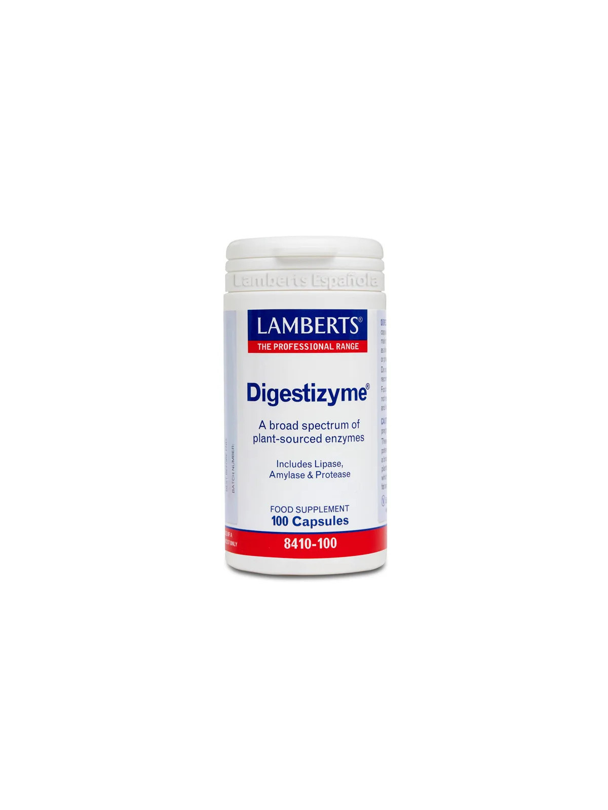 Lamberts Digestizyme Enzymes Digestives 100 Gélules