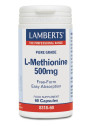 Lamberts L-Méthionine 500mg 60 Gélules