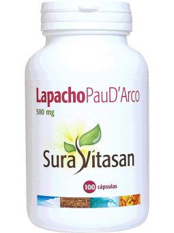 Sura Vitas Lapacho Pau d'Arco 500mg 100 capsules