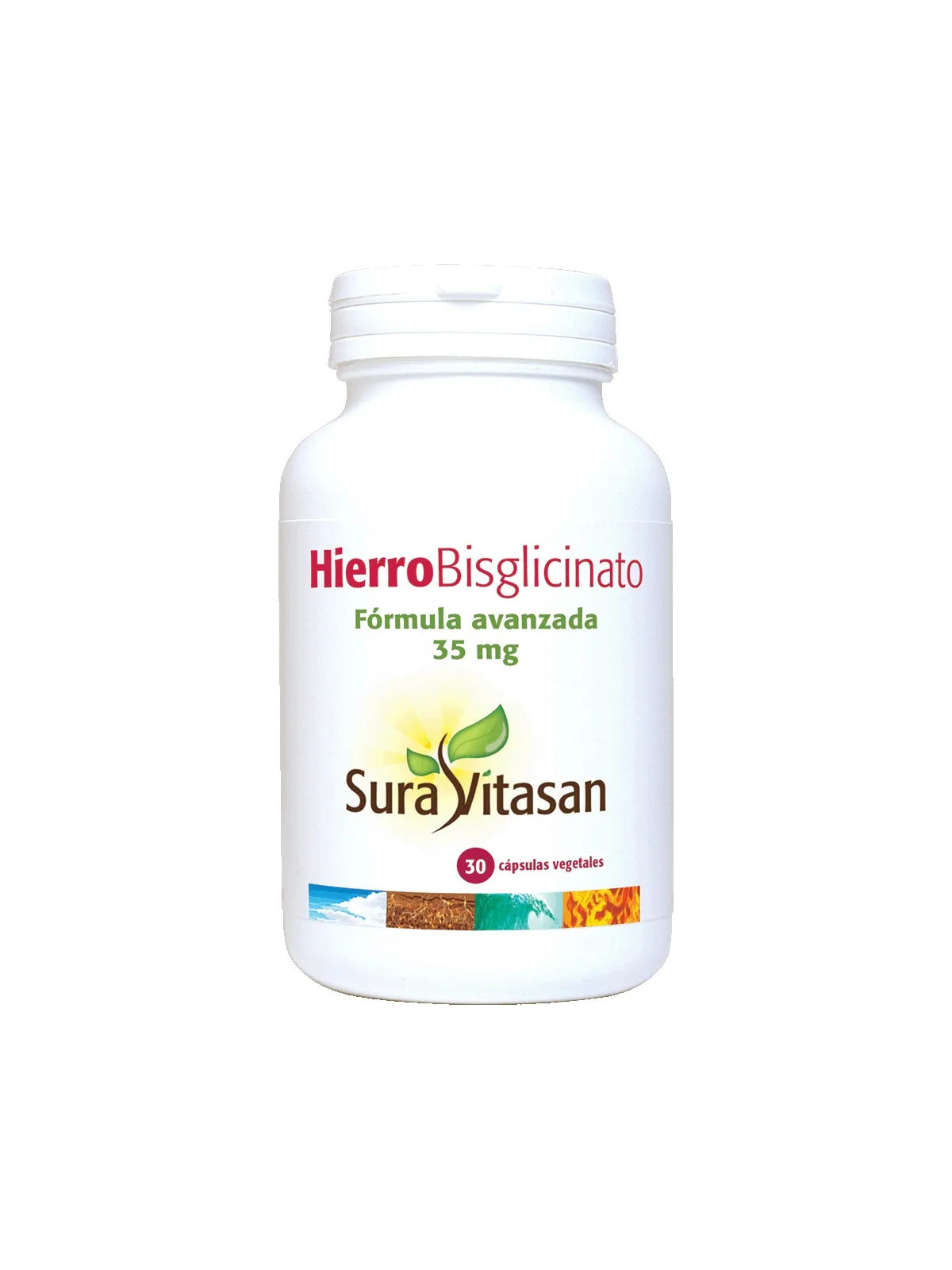 Sura Vitas Fer Bisglycinate 30 capsules