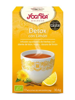 Yogi Tea Détox au Citron 17 sachets x 1,8g