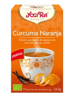 Yogi Tea Curcuma Orange 17 sachets x 2g
