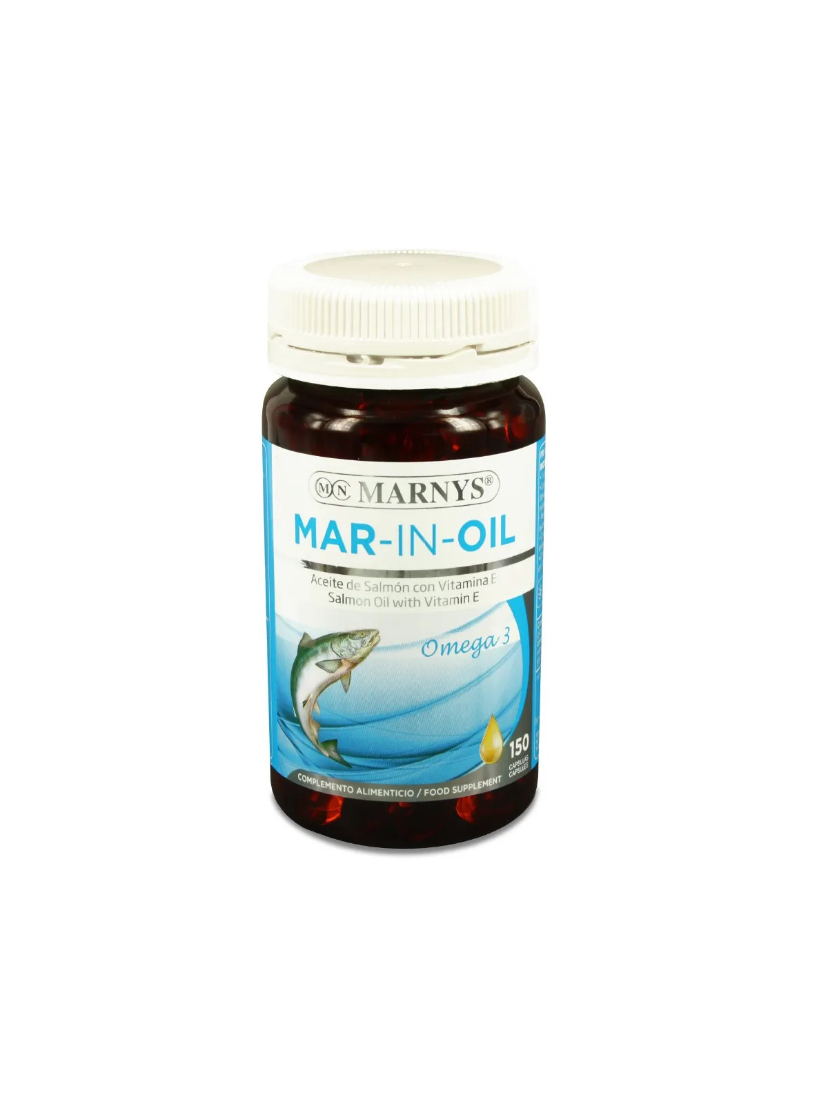 Marnys Mar-In-Oil Huile de Saumon 150 capsules x 500mg