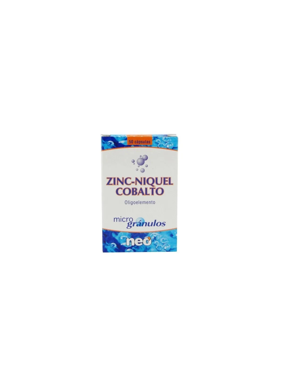 NEO Microgranules Zinc-Nickel-Cobalt 50 Capsules