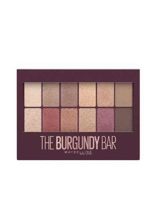 Maybelline The Burgundy Bar Palette Ombres à Paupières 04 Burgundy