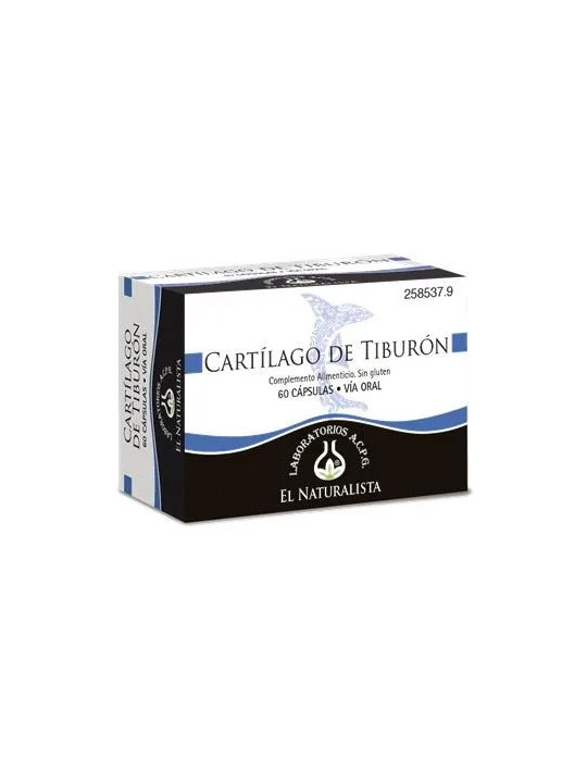 EL NATURAL Cartilage de Requin 500mg 60 Gélules