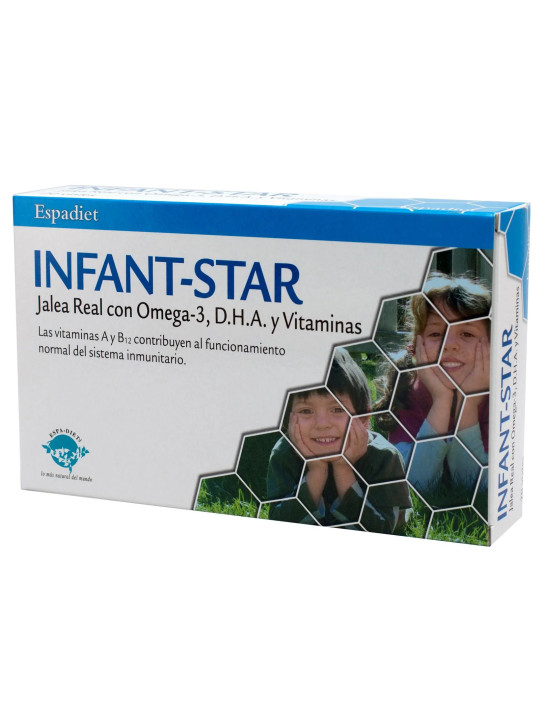 Montstar Gelée Royale Enfant Oméga 3 20 Ampoules