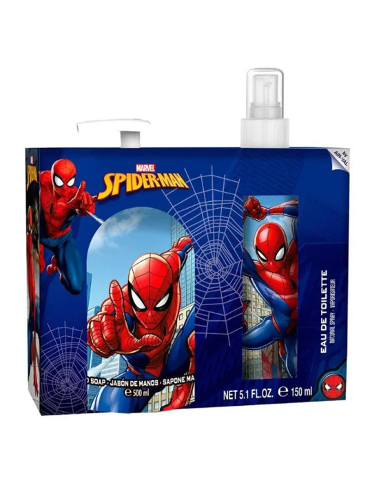 Marvel Spiderman Eau de Toilette Vaporisateur 150ml Coffret 2 Produits