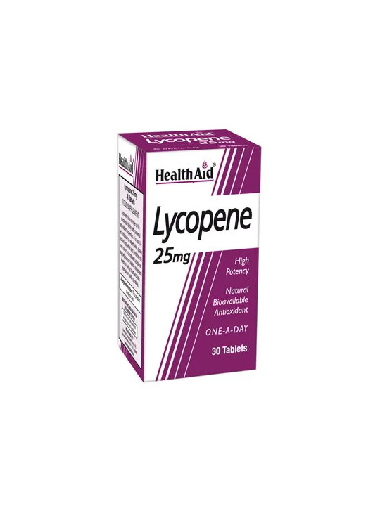 Health Aid Lycopène 25 mg 30 Capsules