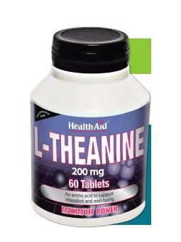 Health Aid L-Théanine 200 mg 60 Comprimés