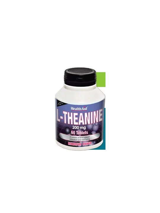 Health Aid L-Théanine 200 mg 60 Comprimés
