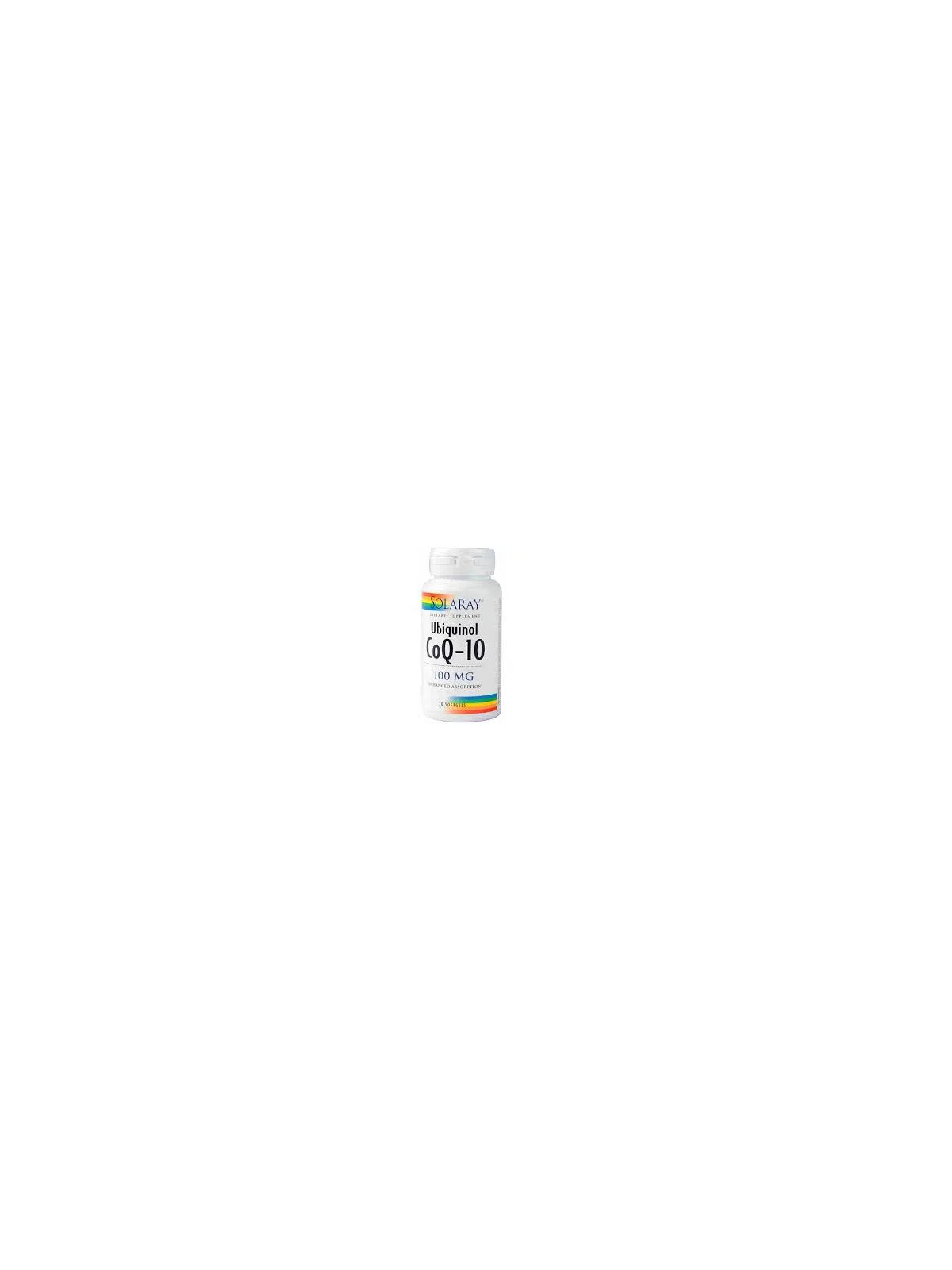 Solaray CoQ10 Ubiquinol 100 Mg 30 Perles