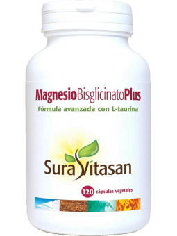 Sura Vitas Magnésium Bisglycinate Plus 120 Capsules