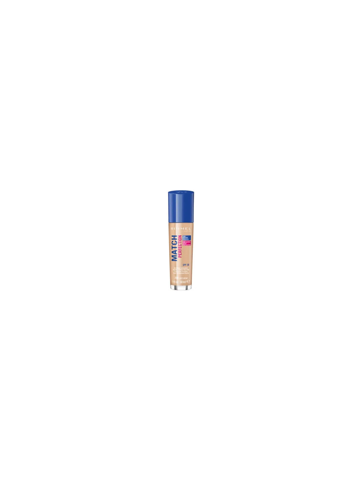 Rimmel Match Perfection Fond de Teint SPF20 200 Soft Beige