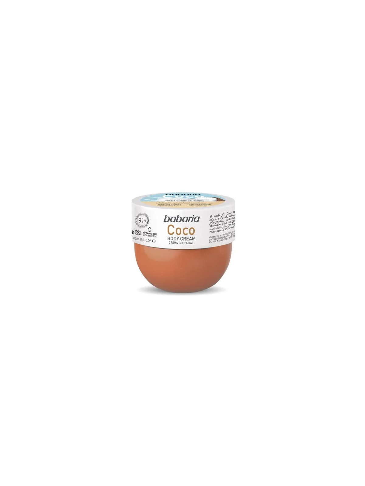 Babaria Coco Crème pour le Corps 400ml