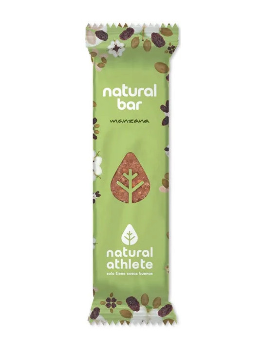 Natural Athlete Barre Énergétique à la Pomme Bio