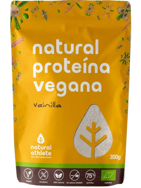 Natural Athlete Protéine Végane Vanille Bio 350g
