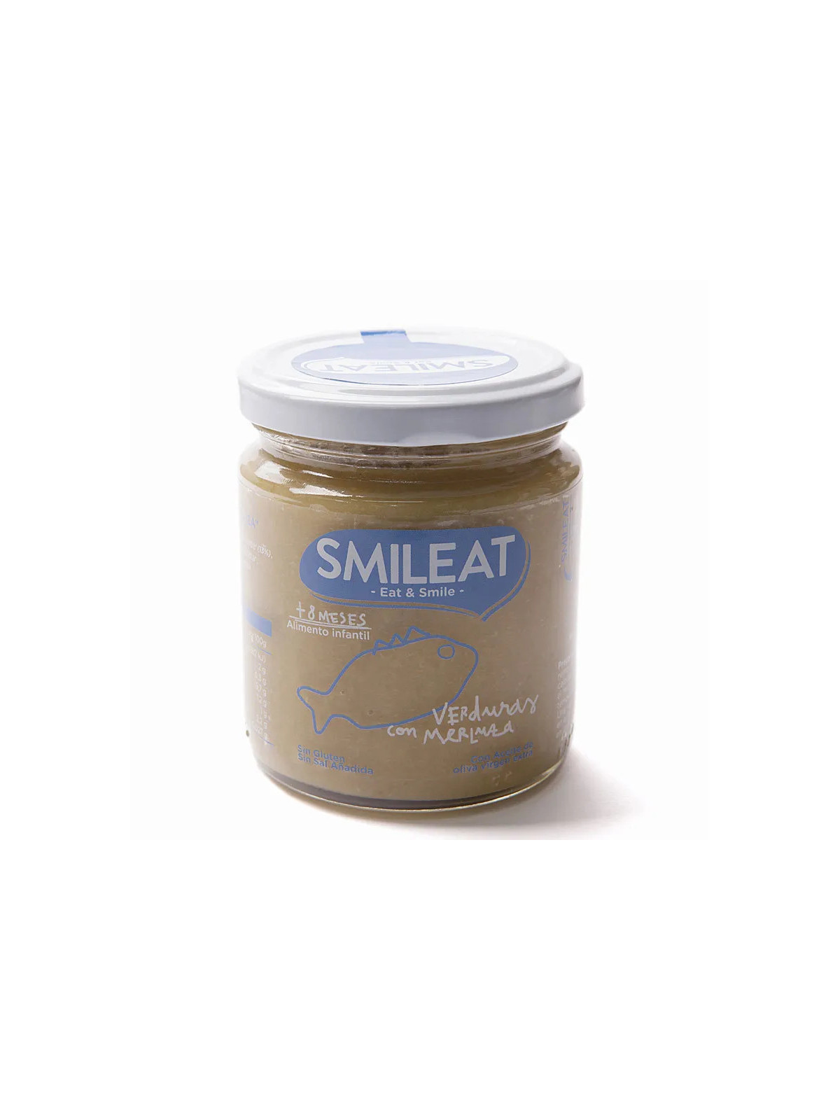 Smileat Petit Pot Bio Légumes et Merlu 230g