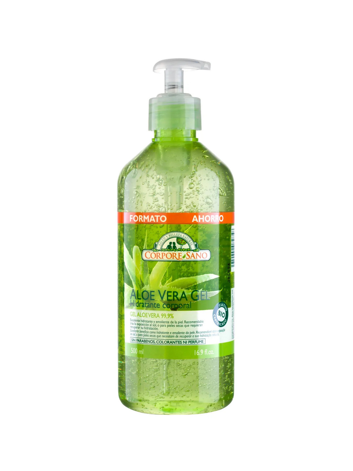 Corpore Aloe Vera Gel Familiar Bio 500ml