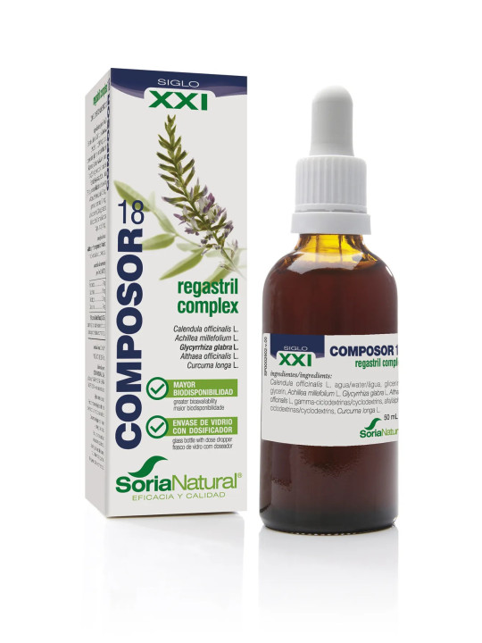 Soria Natural Composor 18 Regastril Complex S XXI 50ml