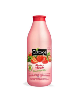 Cottage Douche Lait Hydratant Fraise & Menthe 750ml
