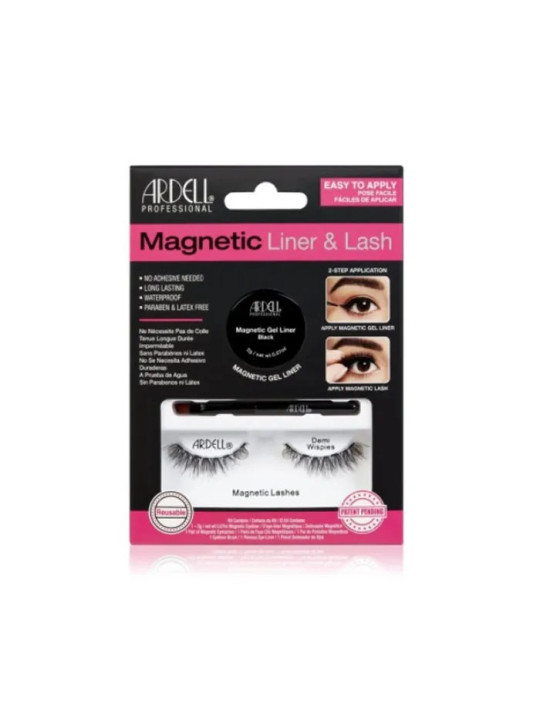 Ardell Magnetic Liner & Lash Faux-Cils Demi Wispies