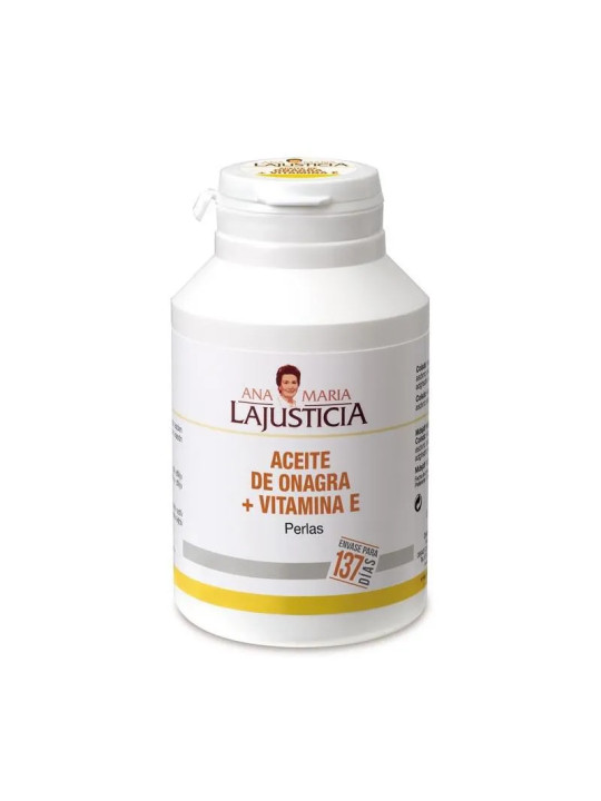 Ana María Lajusticia Huile d'Onagre Vitamine E 275 Perles