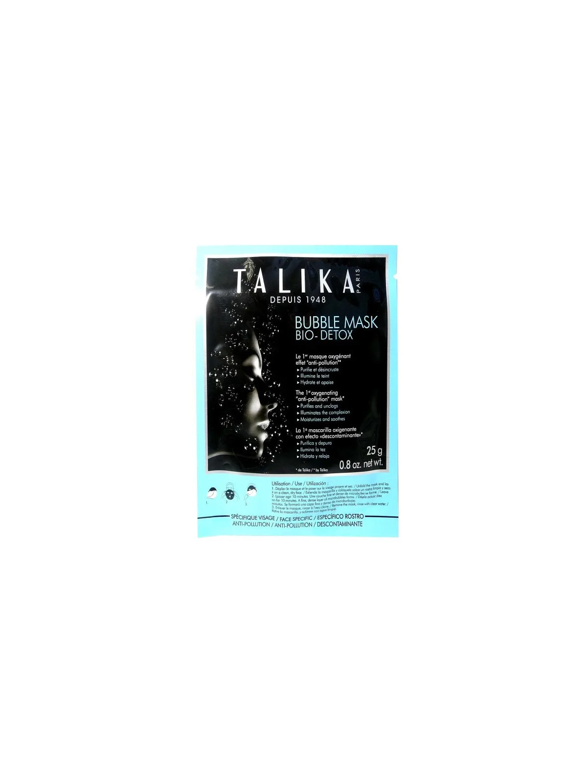 Talika Bubble Mask Bio Détox 25g